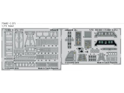 73682 C 27J 1 72 Italeri