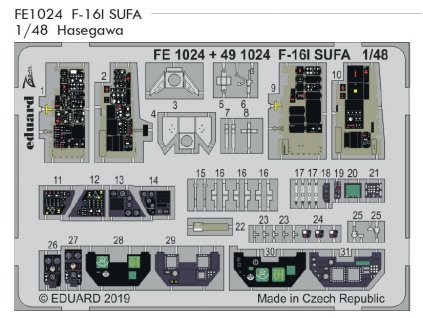 FE1024 F 16I SUFA 1 48 Hasegawa