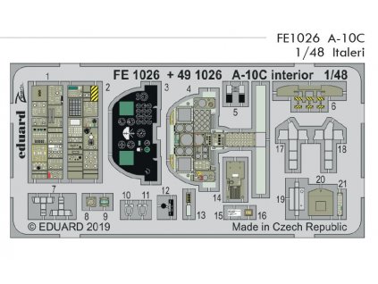 FE1026 A 10C 1 48 Italeri