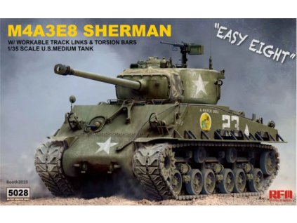 RM 5028 M4A3E8 Sherman Easy Eight