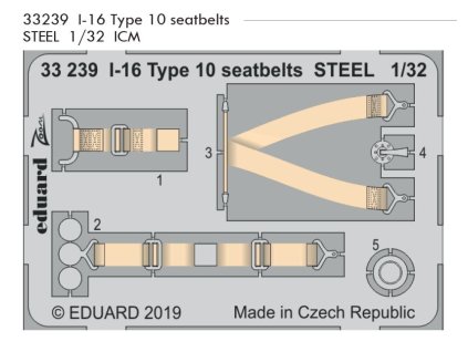 33239 I 16 Type 10 seatbelts 1 32