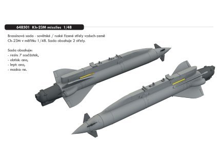 648501 Kh 23M missiles 1 48