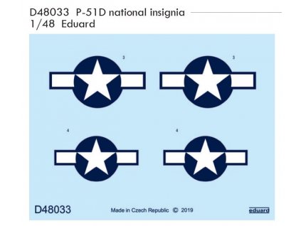 D48033 P 51D national insignia 1 48
