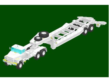 85523 Russian KrAZ 260B Tractor with CMAZ ChMZAP 5247G semitrailer