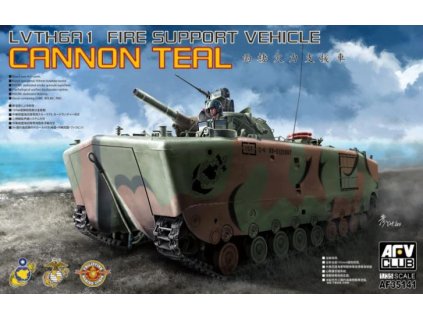 AF35141 LVTH6A1 Fire Support Vehicle Cannon Teal