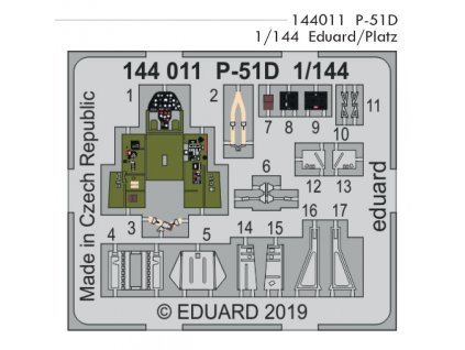 144011 P 51D 1 144