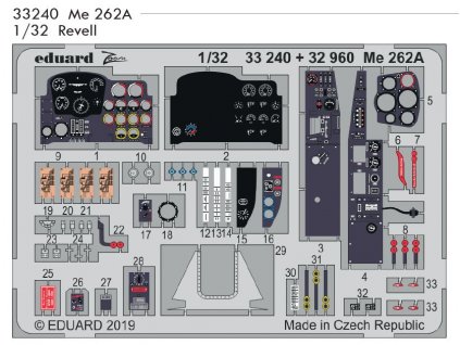 33240 Me 262A 1 32
