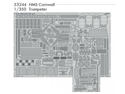 53244 HMS Cornwall 1 350