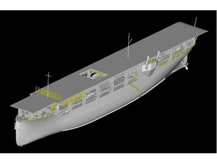 TR05631 US Navy CV 1 Langley Aircraft Carrier