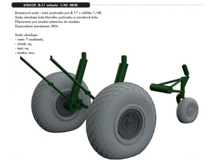 648529 B 17 wheels 1 48 HKM