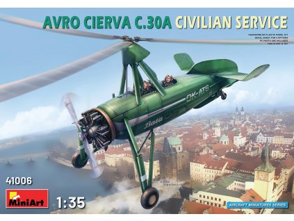 MINA41006 AVRO CIERVA C.30A Civilian Service Bata