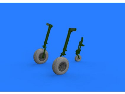 1/32 P-51D wheels    (REVELL)