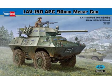 1/35 LAV-150APC 90mm Mecar Gun