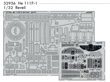 32936 He 111P 1 1 32 Revell