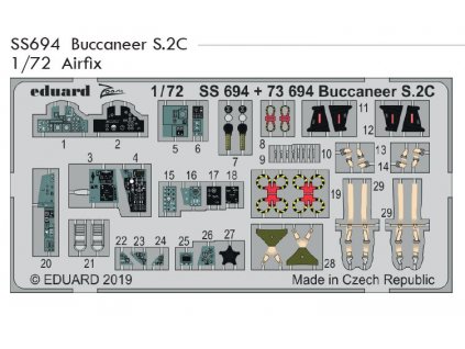SS694 Buccaneer S.2C 1 72 Airfix