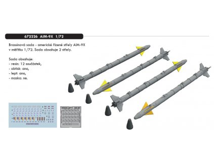 672226 AIM 9X 1 72
