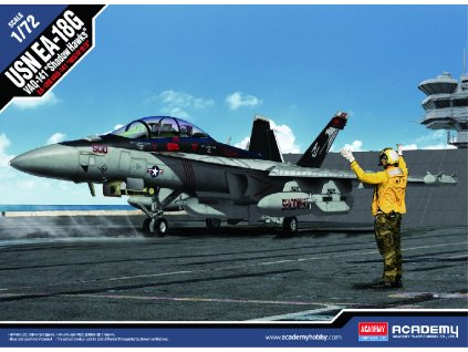 Model Kit letadlo 12560 - EA-18G "VAQ-141 Shadowhawks" (1:72)