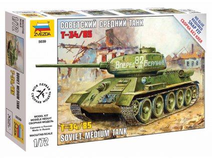 Snap Kit tank 5039 - T-34/85 (1:72)