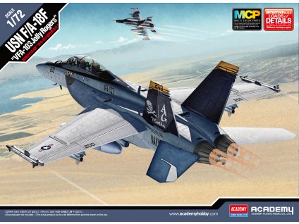 Model Kit letadlo 12535 USN F A 18F VFA 103 Jolly Rogers MCP 1 72 a105830028 10374