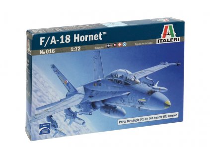 Model Kit letadlo 0016 - F/A-18C/D WILD WEASEL (1:72)