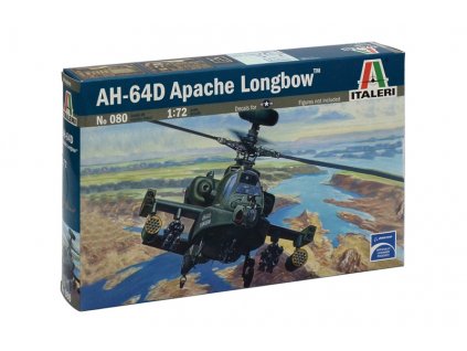 Model Kit vrtulník 0080 - AH-64 D APACHE LONGBOW (1:72)