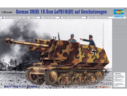 1/35 39(H)105mm auf Geschutzwg.