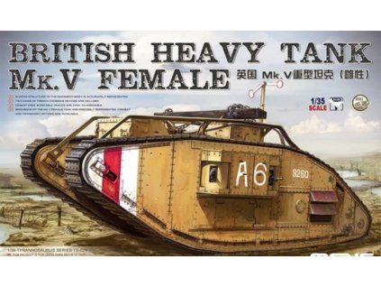 MENTS 029 British heavy tank Mk.V FEMALE