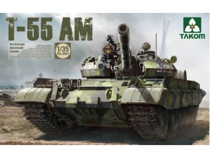Takom 2041 T 55 AM Russian Medium Tank