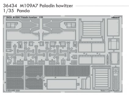 36434 M109A7 Paladin howitzer Panda 1 35