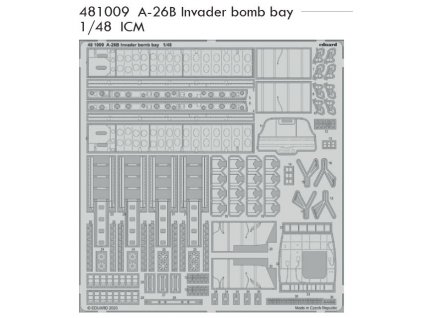 481009 A 26B Invader bomb bay ICM 1 48
