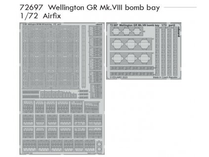 72697 Wellington GR Mk.VIII bomb bay Airfix 1 72