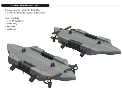 632140 BRU 57A rack 1 32