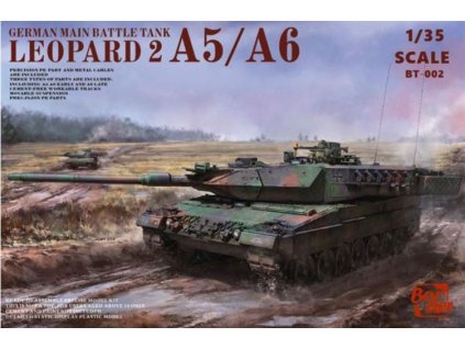 BT002 Leopard 2A5 A6 A5 A6 Early & A6 Late