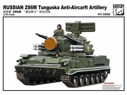 PH35002 Russian 2S6M Tunguska Anti Aircraft Artillery SPAAGM