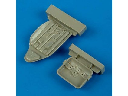 1/32 MiG-3 seat with safety belts (TRUMP)