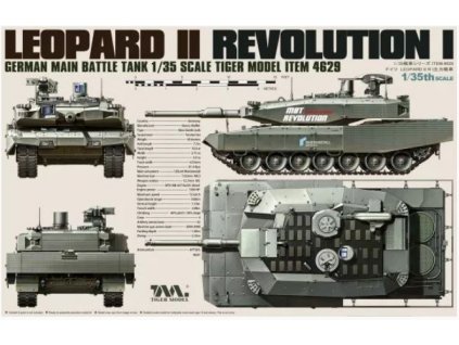 4629 German Main Battle Tank Leopard II Revolution I