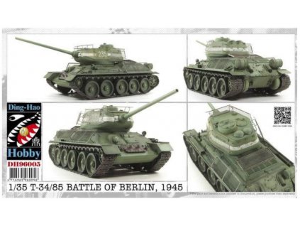 DH96005 T 34 85 Battle of Berlin 1945 with Bedspring Armor