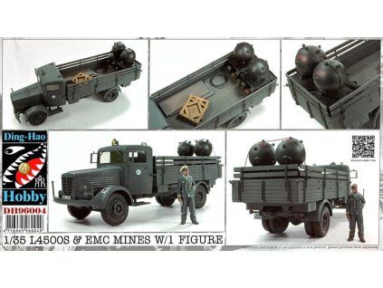 DH96004 Büssing NAG L4500S & EMC Mines with Figure