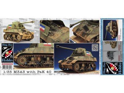 DH96001 M3A3 with PaK 40