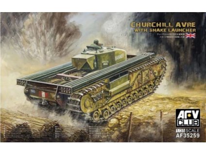 AF35259 Churchill AVRE with Snake Launcher