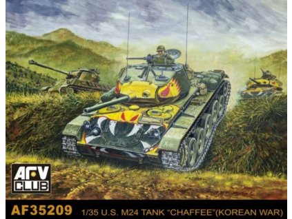 AF35209 U.S. M24 Tank Chaffee (Korean War)