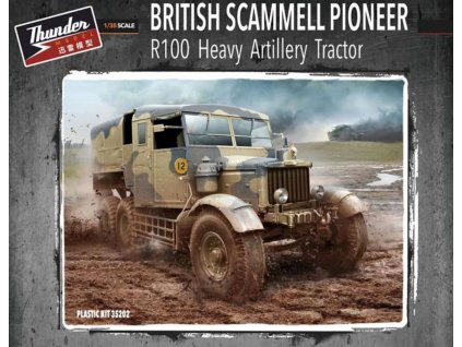 35202 British Scammell Pioneer R100 artillery tractor