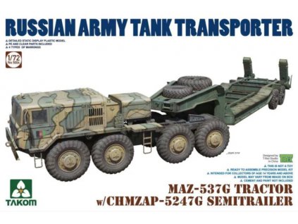 5004 MAZ 537G Tractor with CHMZAP 5247G Semitrailer