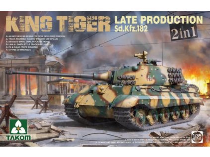 2130 Sd.Kfz. 182 King Tiger Late Production 2 in 1
