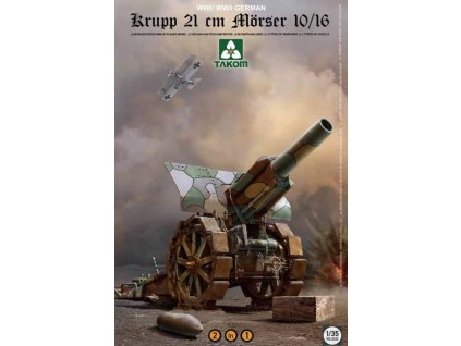 2032 WWI WWII GERMAN Krupp 21cm Mörser 10 16 2 in 1