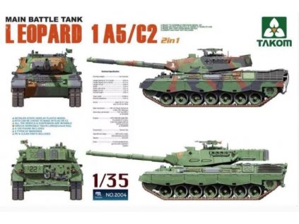 2004 MAIN BATTLE TANK Leopard 1 A5 C2