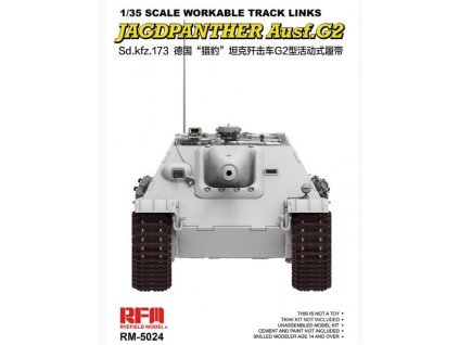 RM 5024 Workable Track Links for Jagdpanther Ausf.G2