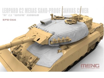 SPS 066 Canadian Main Battle Tank Leopard C2 MEXAS Sand Proof Canvas Cover