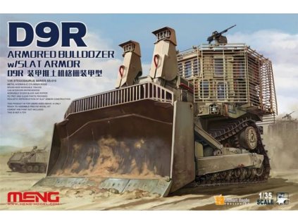 SS 010 D9R Armored Bulldozer with Slat Armor