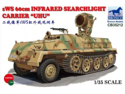 CB35212 sWS 60cm Infrared Searchlight Carrier UHU